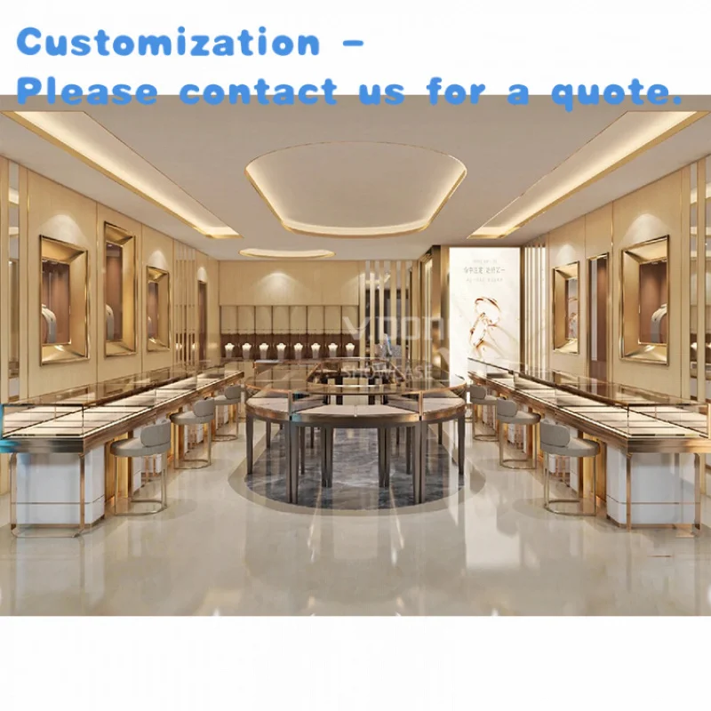 

custom.Decorative Design Commercial Jewellery Store Furniture Decoration Jewelry Shop Glass Display Cabinet Counter Furnitur