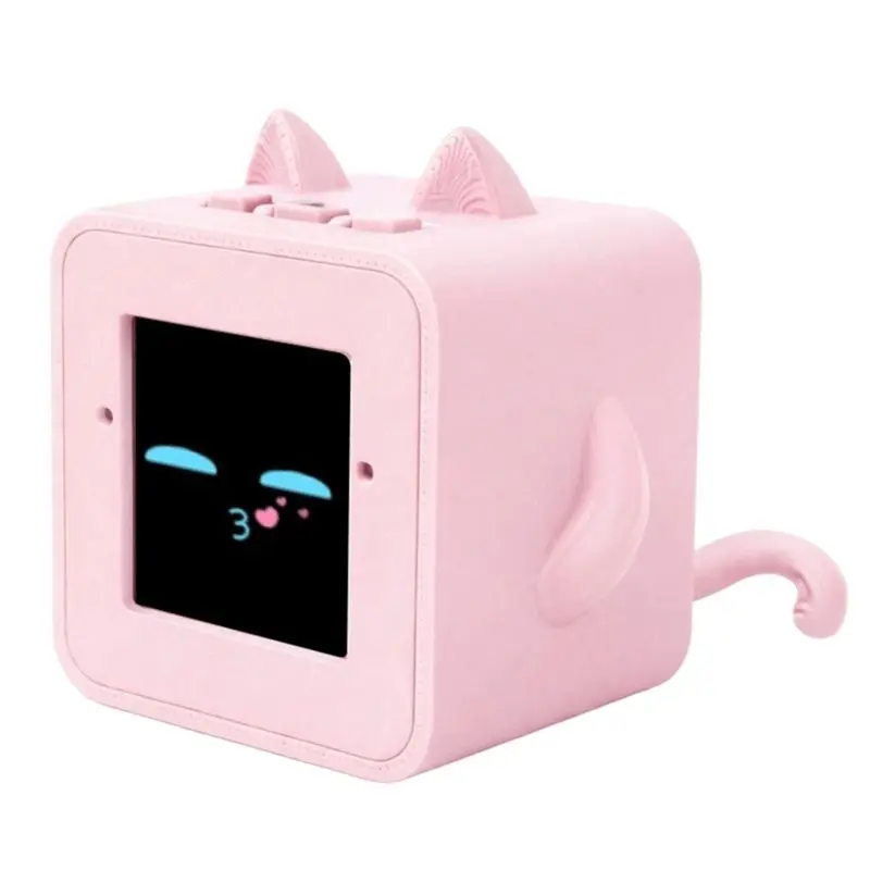AT82-Mini Smart AI Robot Voice Chatbot AI Companion Robot Emotional Interactive Novel Gift For Children