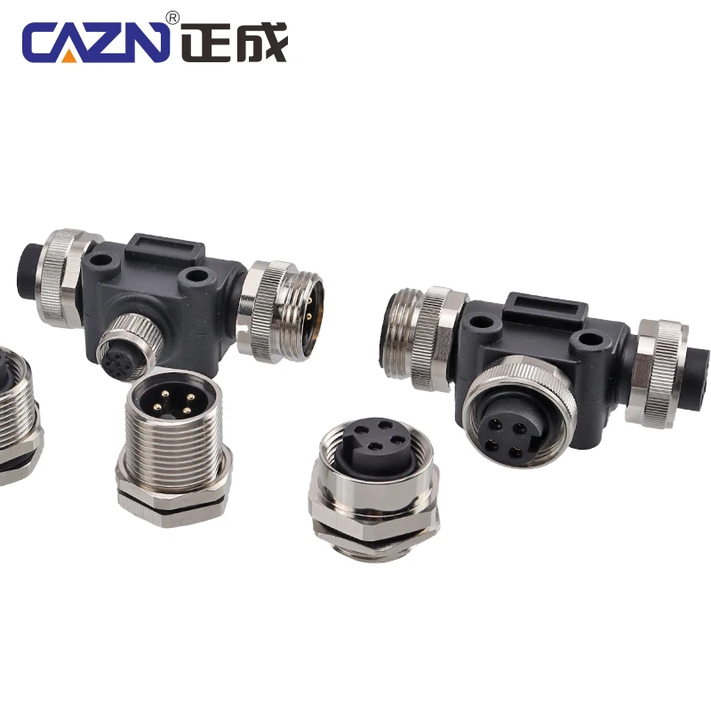 Sensor 7/8 Solder Front&Back Mount Socket Male and Female Waterproof IP67 PG13.5 Circular Connectors