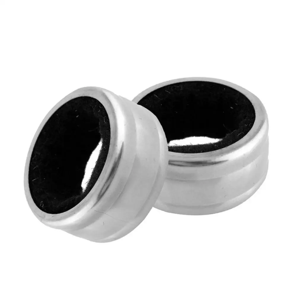

4 Pcs Strainers Wine Corks Stopper The Ring Bottle Collar Drop Rings for Bottles Stainless Steel