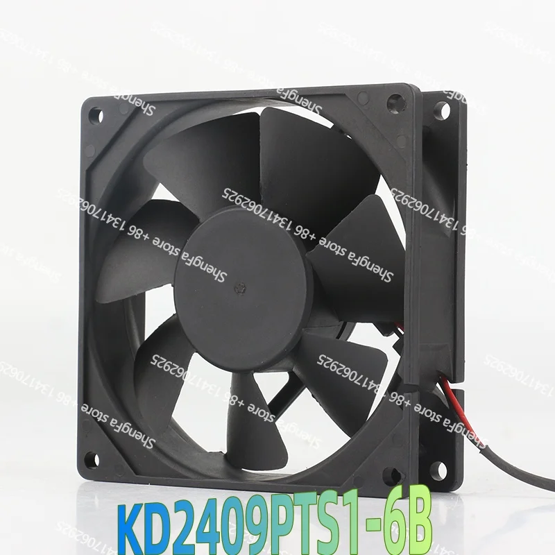 SUNON KD2409PTS1-6B 24V 2.9W 9CM 9025 Magnetic suspension Silent inverter Two-wire cooling fan