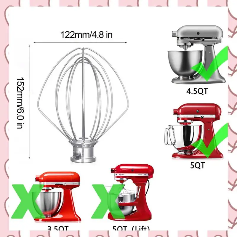

HHTL 3X для кухонных аксессуаров, миксеры с наклонной головкой 4,5-5 Qt для Kitchenaid, насадка-лопатка для K45B/K5THCB/K5THBS