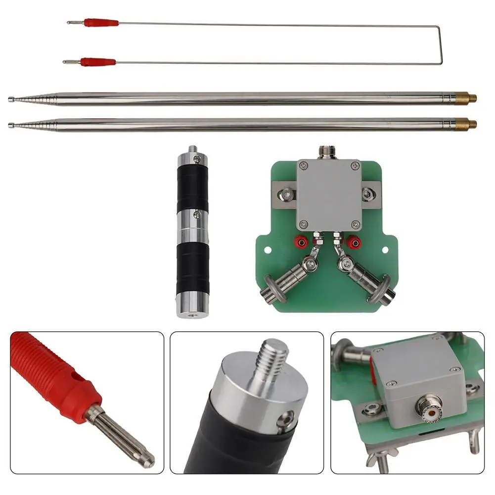 1 комплект дипольной антенны P-ESA, HF коротковолновая антенна, готовая, 14–54 МГц, положительная V-образная, DP200, 200 Вт, портативная дипольная широкополосная антенна