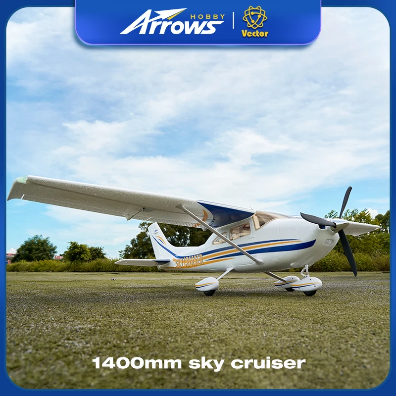 Blue Arrow 1400mm Sky Cruiser Fixed Wing Aircraft Model Beginner\'S Guide To Remote Control Electric Model Rc Outdoor Toy Aircraf