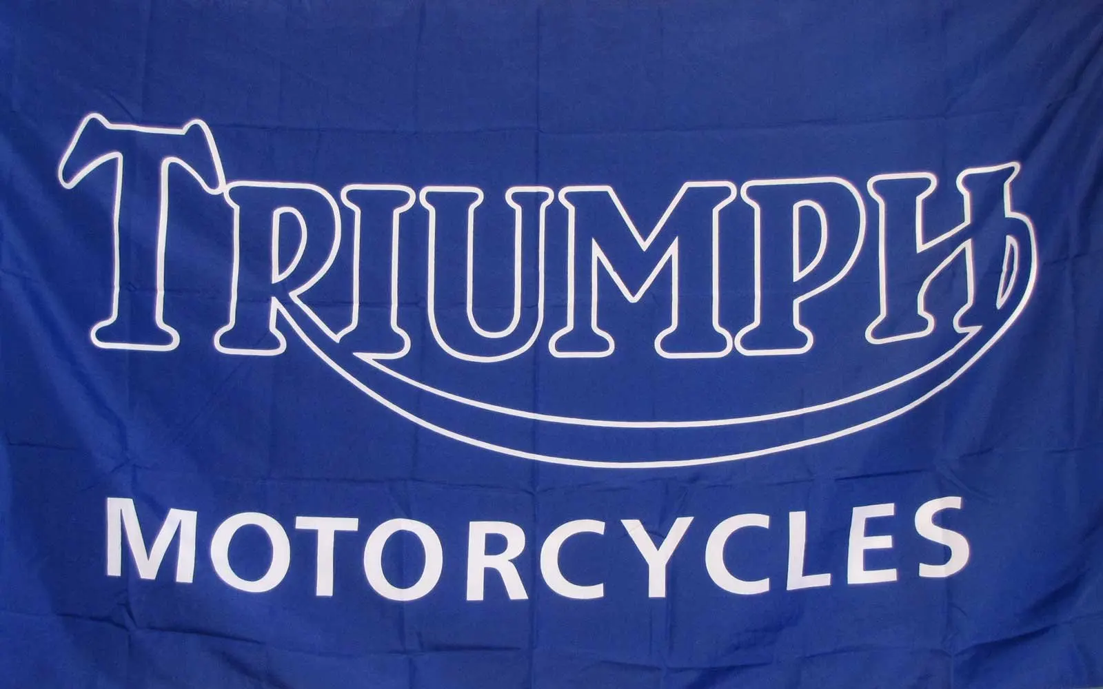 Triumph motorcycle flag Motorcycle Indoor Outdoor Banner 2 Brass Grommets Banner For Outdoor Room Man Cave