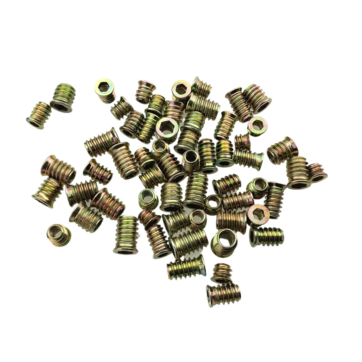 40pcs for Iron Nut, Inner and Outer Teeth Nut, Furniture Embedded,M6 with Medium,M8 - M10 (Electric Vehicle Parts & Accessories)