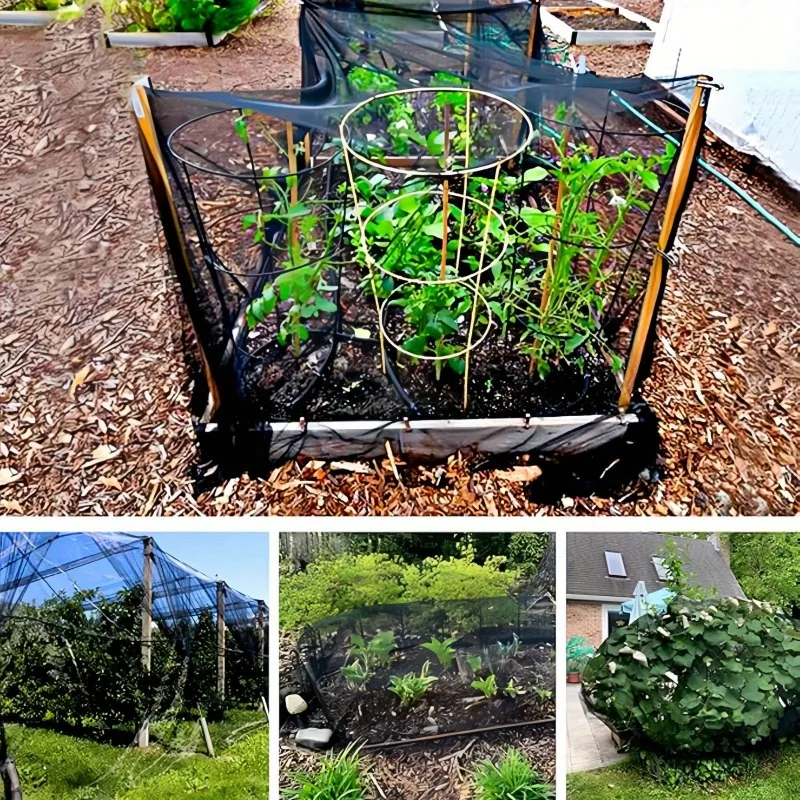 1 Stück Gartennetz für den Außenbereich – Mückensuch-Netzbarriere, insektensicheres Design für Terrasse, Weihnachtsdekoration, Weihnachts-Halloween-Geschenk – Detail 6