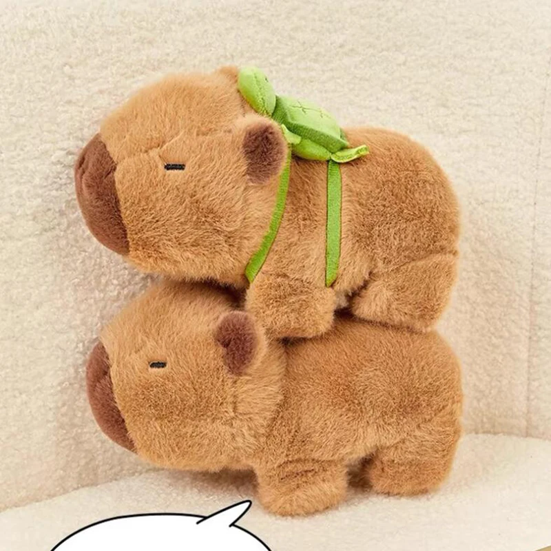 Lovely Capybara Animal Slap Snap Wrap Wristband Bracelet Plush Stuffed Animal Kawaii Capybara Hand Ring Wristband Kid Funny Toys