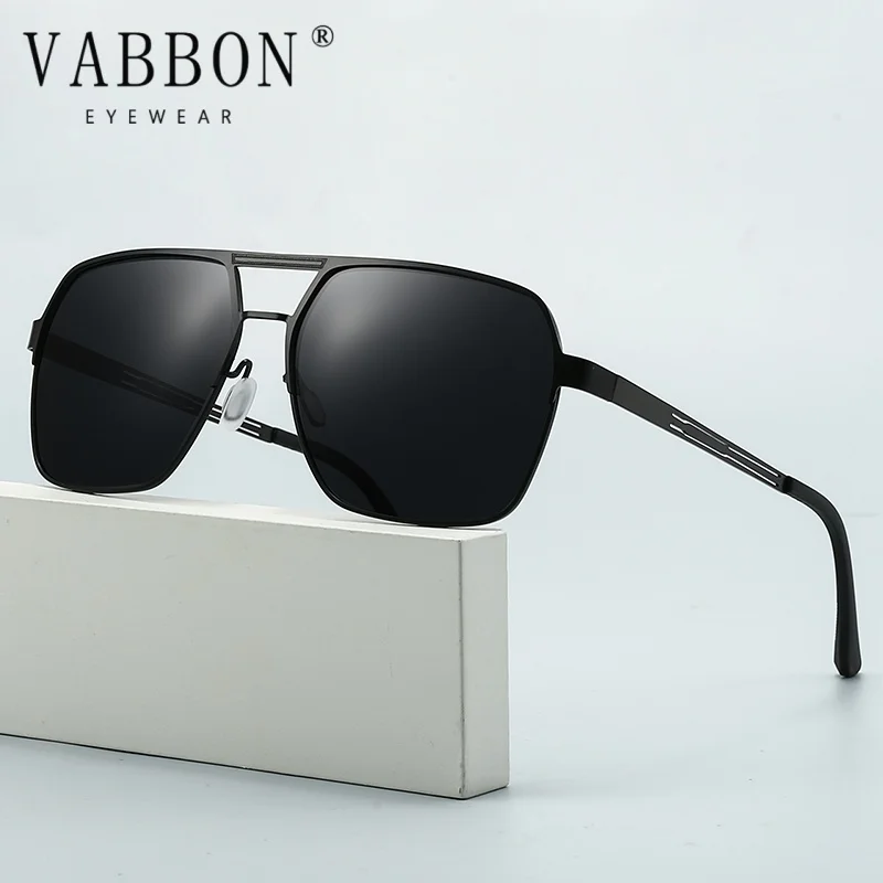 Vabbon جديد الرجال إطار مربع الاستقطاب النظارات الشمسية المألوف في الهواء الطلق اللون تغيير نظارات القيادة الصيد المضادة للأشعة فوق البنفسجية النظارات الشمسية الرجال 5151