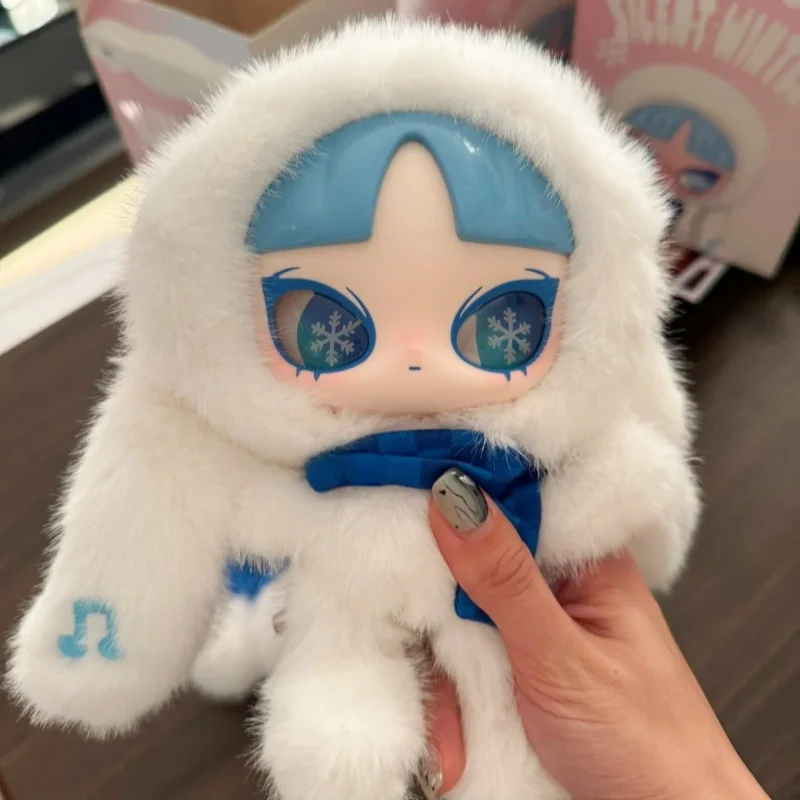 정품 재고 있음 인 사운드 사일런트 윈터 시리즈 블라인드 박스 플러시 트렌디 토이 귀여운 인형 생일 선물 데스크탑 장식품