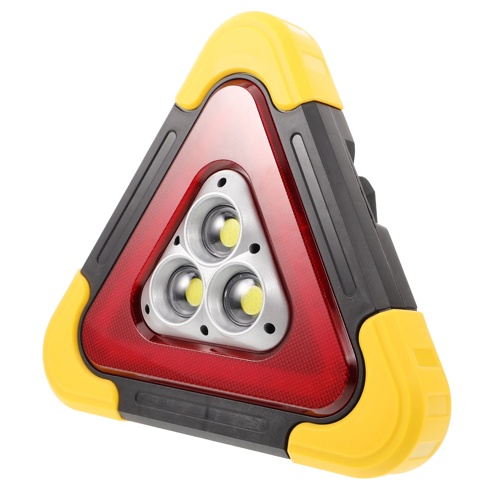 

Solar Warning Light For Vehicles Roadside Emergency Safety Sign 3 Solar Powered Lights Compact Portable Car Breakdown Warning