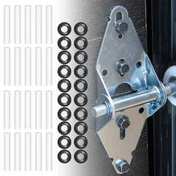 20PCS/Set Garage Door Hinge Quiet Roller Sleeves Roller Shaft gaskets Compatible with New Rollers or Rollers with Clean Stems