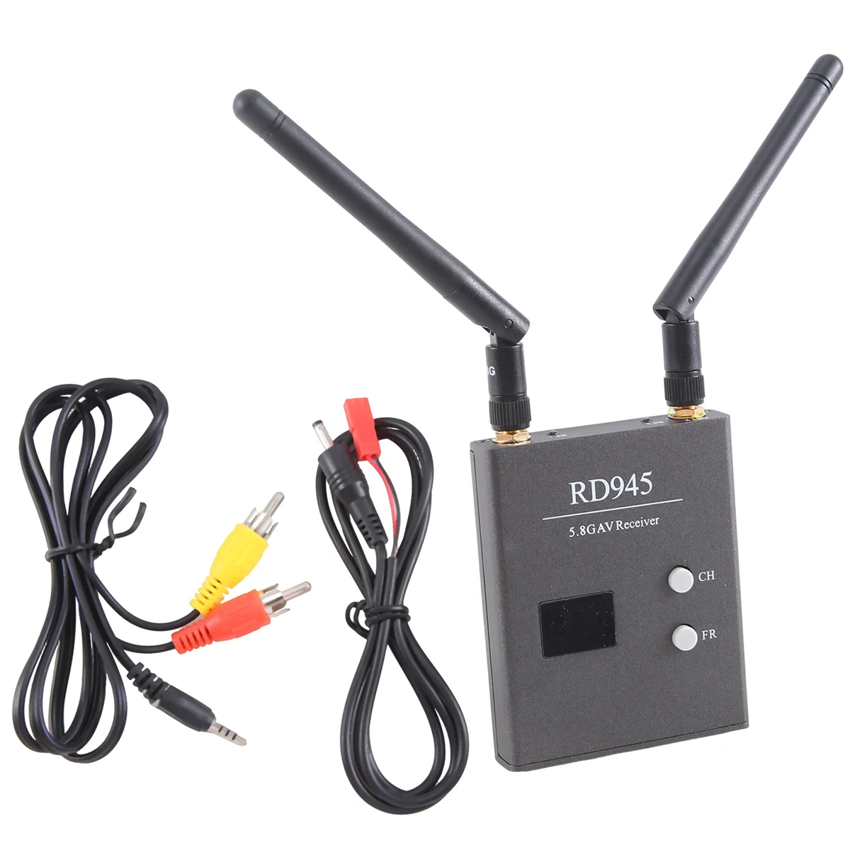 

Model Airplane Accessories RD945 5.8G 48-Channel Dual Module Receiving Switch Image Transmission Receiver Long Distance HOT