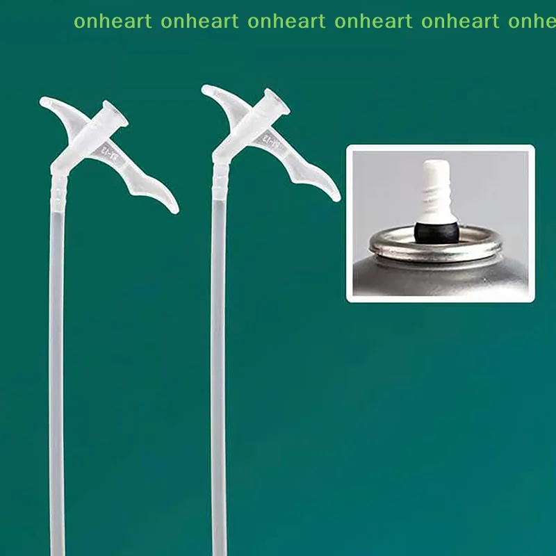 [C]10pcs Spray Foam Tubes Nozzle Gap Filling Polyurethane Foam Glue  Connection Tube Replacement DIY Insulating Foam Tube
