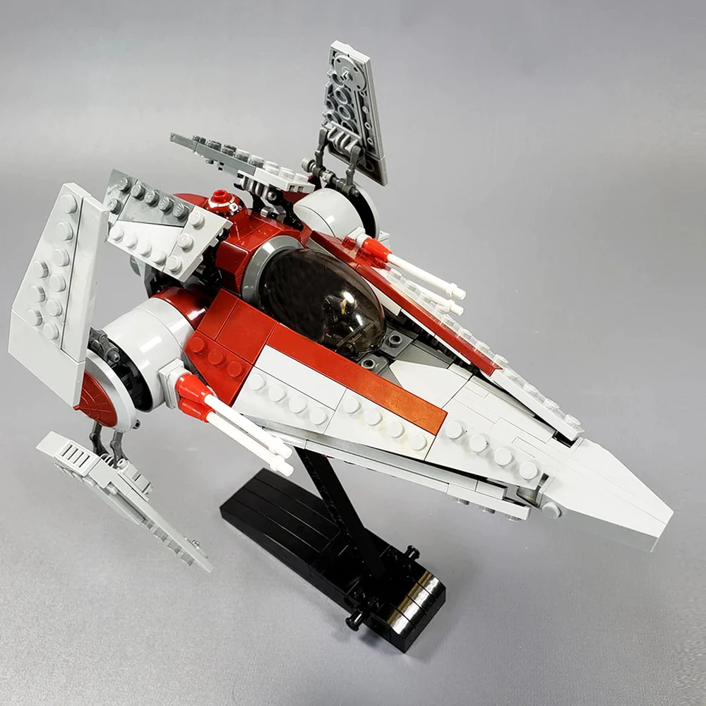 Nouveau 460 pièces célèbre star bataille film MOC v-wing space combattant idées créatives enfants jouet cadeau d'anniversaire blocs de construction de noël