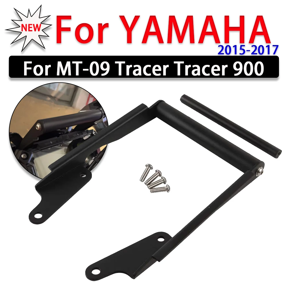 

For Yamaha MT09 Tracer 900 FJ-09 Tracer900 MT-09 2015 - 2017 Phone Navigation Mount Mounting Bracket Adapter Holder Motorcycle