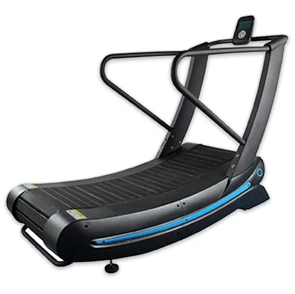 Commercial self-generating  no power line Curve Treadmill