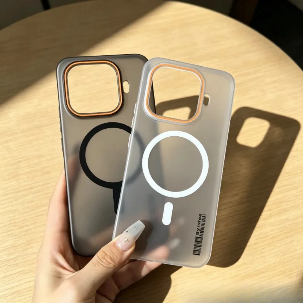Fashion Silky Matte Translucent Case for Xiaomi 17 15 14 Pro Max Ultra 17T 15T 14T Pro Magnetic for Magsafe PC Shockproof Cover