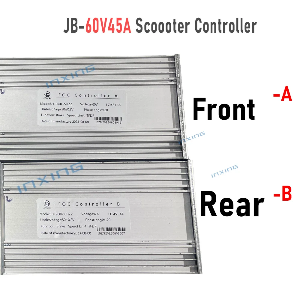 60V 50A/45A JB Controller For Scooter Electric Dual Motor Electric Kickboard Accessories Use For inxing boyueda laotie E-Scooter