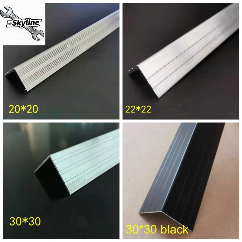 12pcs/lot 1Meter Flight Case Accessories Spare Part Air Box Aluminum Aluminum Edge