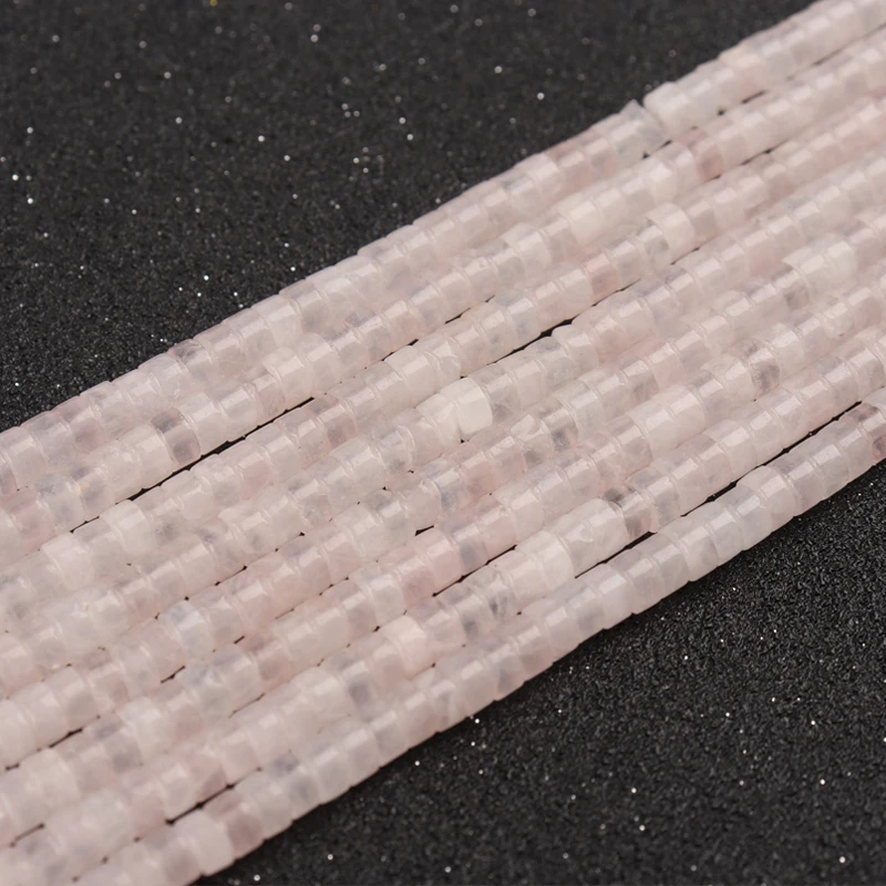 4/6mm Natuursteen Rondelle Kraal Veelkleurige Jades Amazoniet Aventurijn Spacer Kralen voor DIY Sieraden Armband Ketting Maken - afbeelding 1