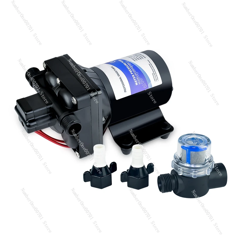 

Silent Electric Diaphragm Pump RV Yacht DC 12v24v Filling Machine Self-Priming Booster Suction Pump