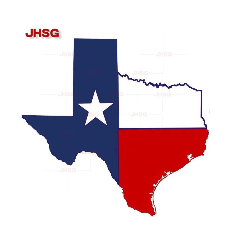 

Car Stickers Personalized Texas Flag Map Car Stickers Funny Decals Vinyl Waterproof Sunscreen Personalized Custom PVCHot Selling