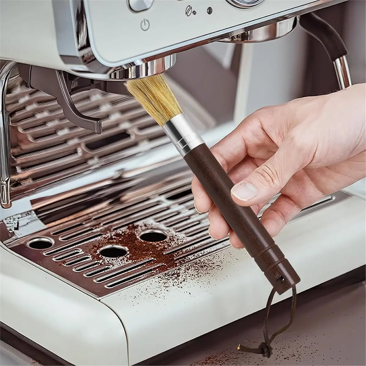 Air Blower Brush Set for Coffee Grinder and Camera Dust Cleaning Tools