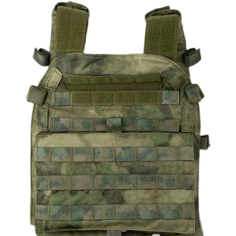 Men Adjustable Molle Training Vest TC0026 AT FG Color Light Weight Breathable Multi Pockets Outdoor Activity Hiking Paintball Sh