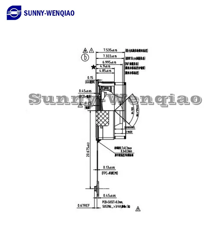 50MP Sunny OV50C40 IMX766 OIS Auto Focus OEM Mini high resolution cmos sensor high definition IP camera module