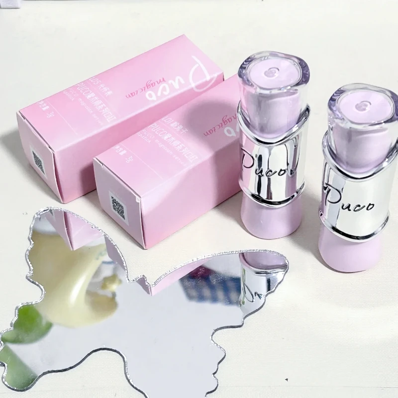PUCO Moisturizing Water Light อารมณ์ยาวนานไวท์เทนนิ่งซีดจางริมฝีปากป้องกันสวมใส่แต่งหน้าเครื่องสําอาง