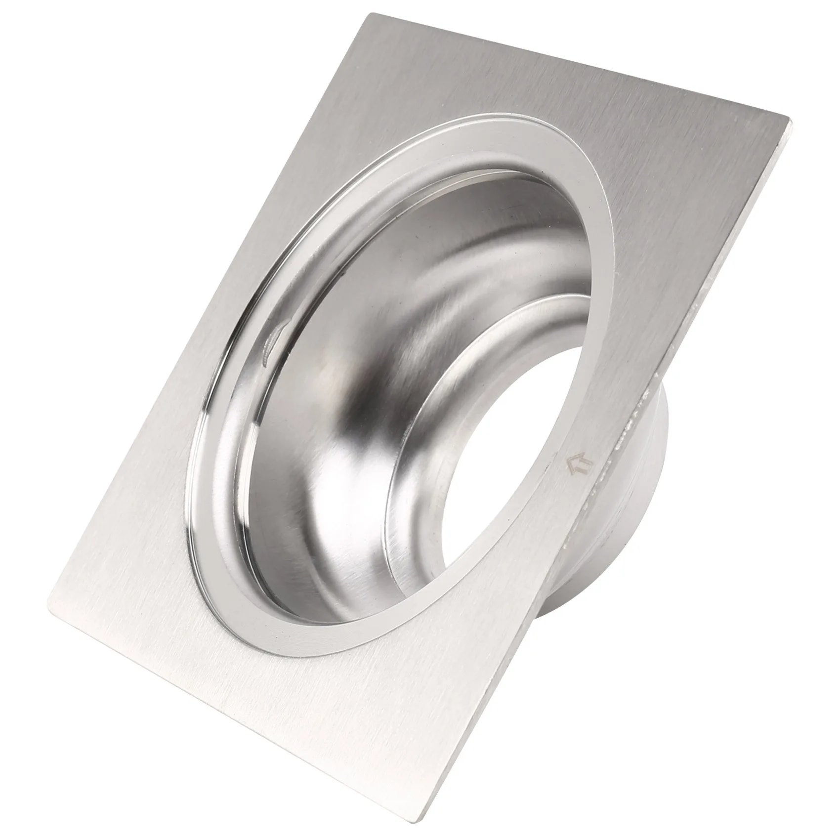 AB46-Thick Stainless Steel Anti-Odor Square Floor Drain Waste Drain Cover Hotel Bathroom Shower Drain 100X100mm