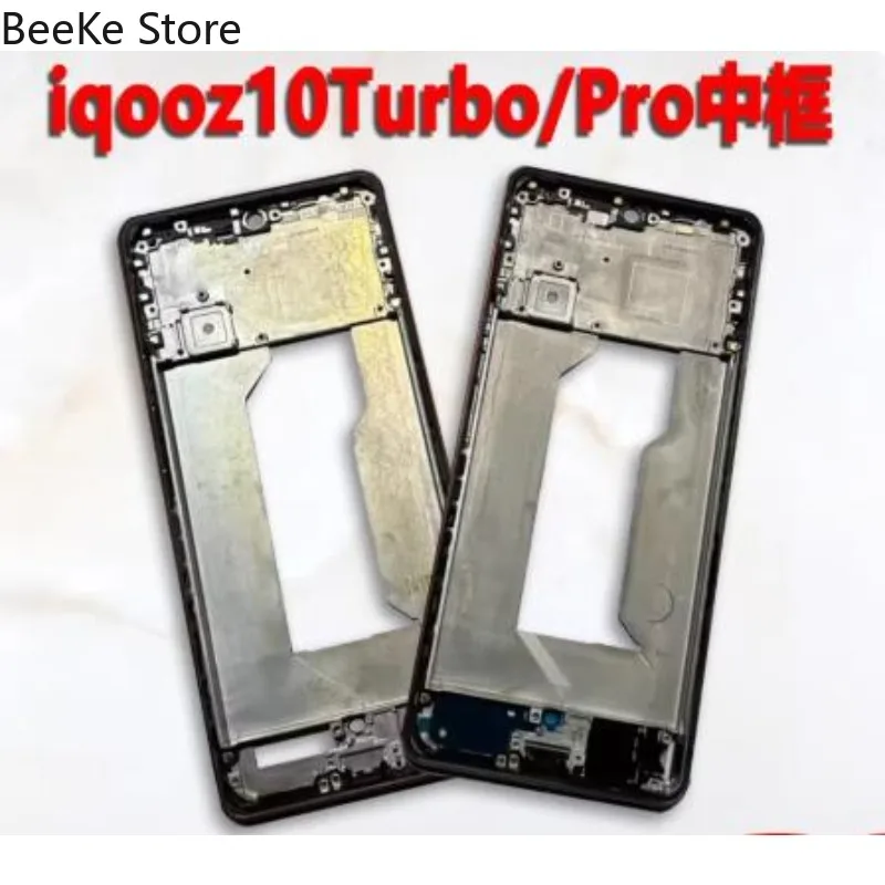 

Middle Frame + Side Button For Vivo iQOO Z10 Turbo Pro Z11 Turbo+ Plus Front Bezel LCD Display Chassis Holder Replace Parts