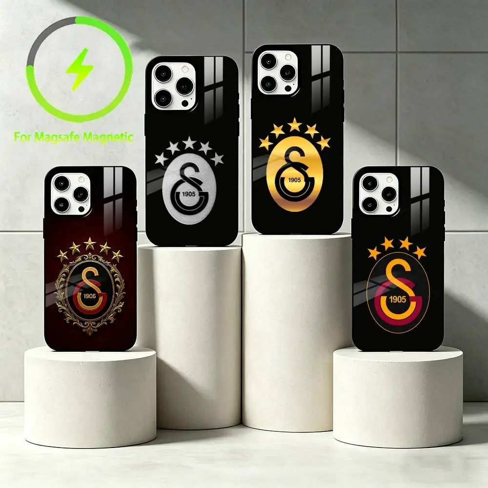 

G-Galatasaray 1905 Phone Case For iPhone 17,16,15,14,13,12,Plus,Pro,Max For Magnetic Wireless Charge