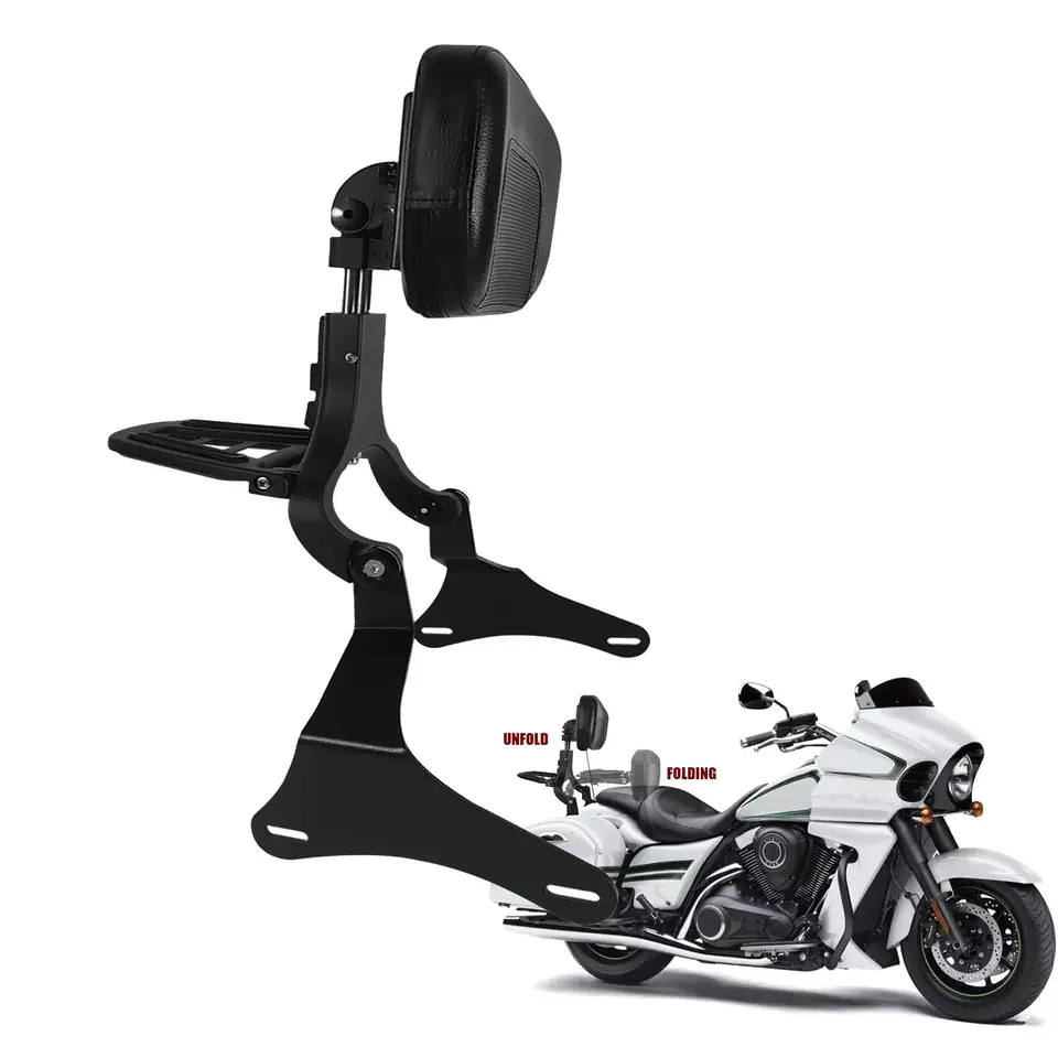 Multi Purpose Motorcycle Rear Backrest Sissy Bar for Kawasaki Vulcan 1700 VN1700 Vaquero