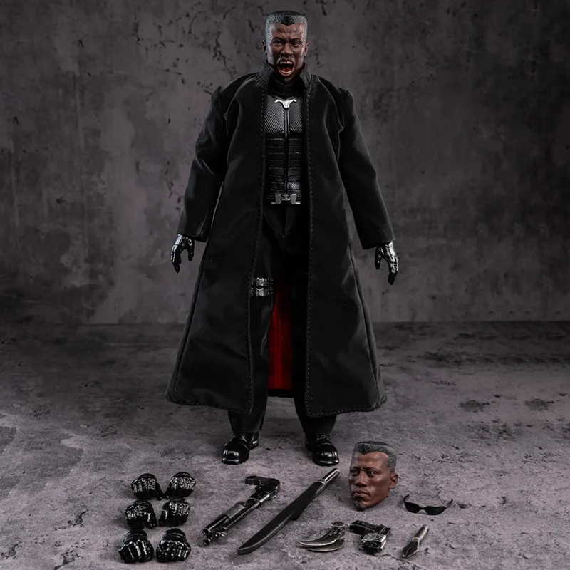 

Коллекционная подвижная фигурка-модель 1/12 Blade Bloodthirsty Hunter Stm-20252 с двумя сменными головами и зубчатыми ножницами