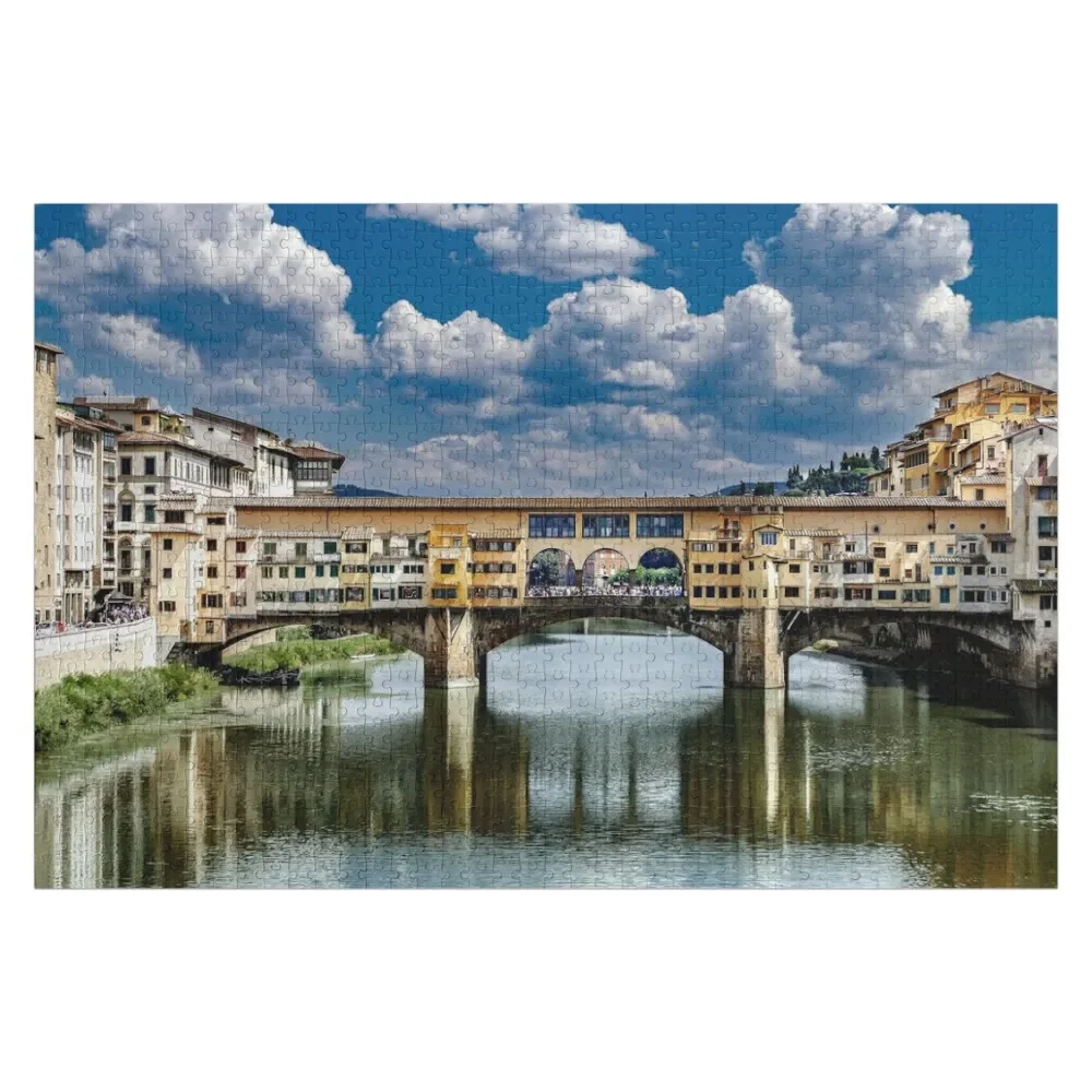 

Ponte Vecchio (Флоренция) Головоломка Имя Деревянная игрушка Персонализированная персонализированная детская подарочная головоломка