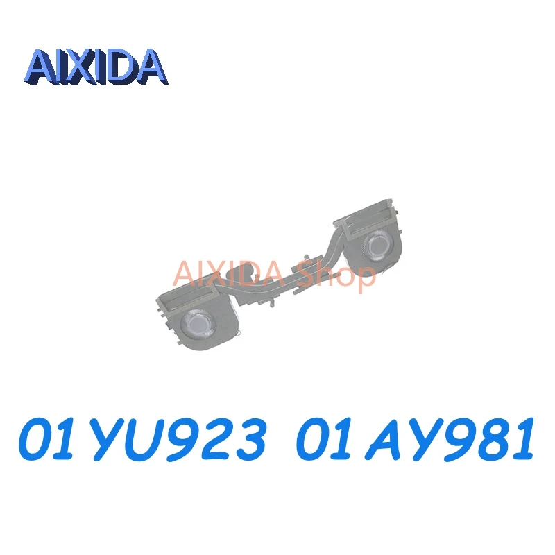 AIXIDA 01 yu923 01 ay981 oryginalny termiczny wentylator chłodzący CPU radiator do Lenovo ThinkPad X1 Extreme 1 Laptop