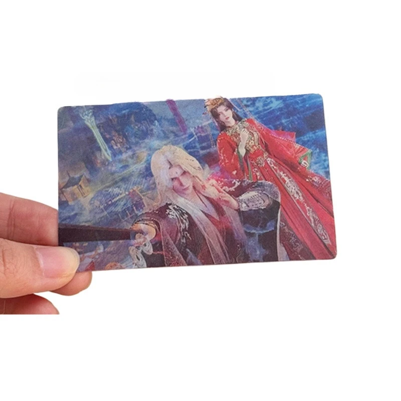 

Novel Renegade International Wang Lin Li Muwan Couple Raster Card High Appearance Anime Lomo Card Fans Collection Gift Photocard