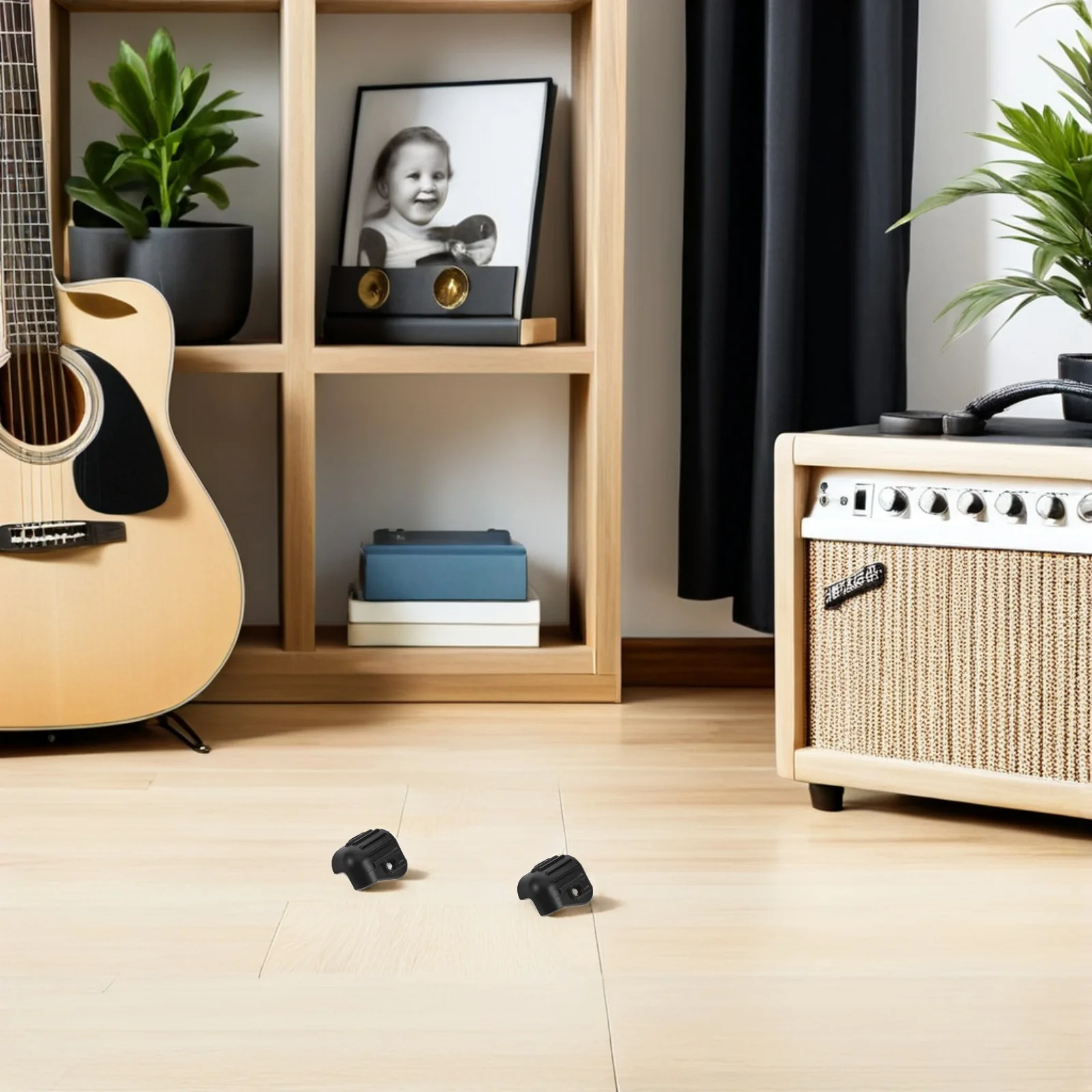 

20Pcs Plastic Edge Guards for Speaker Cabinets Corner Protectors Black Anti-Collision Hardware for Amplifier Box Protection