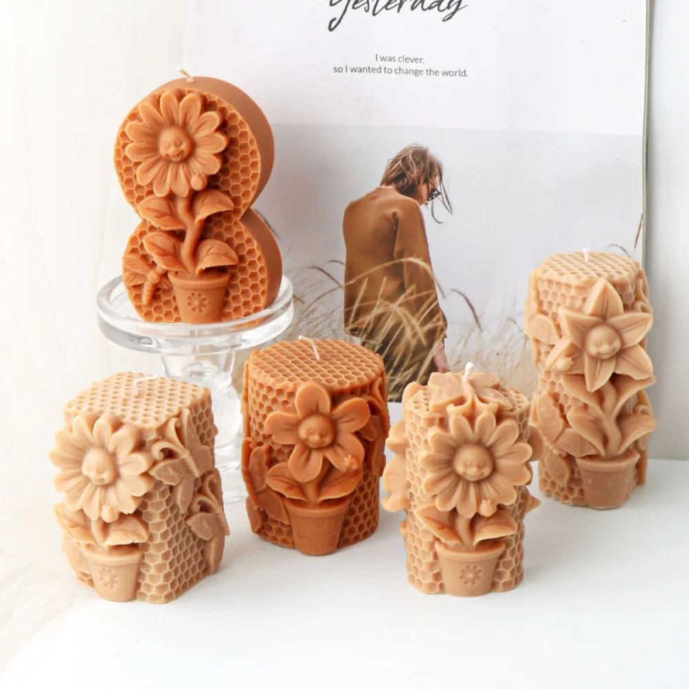 6Pcs Sunflower Hone…