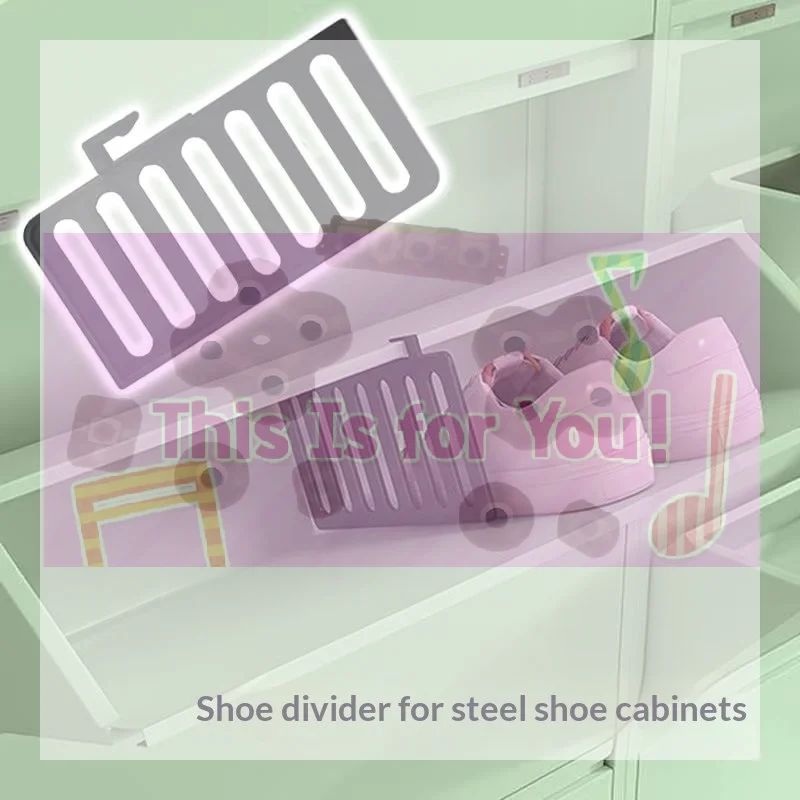 【MA】Shoe Cabinet Partition Shoes Closet Shelf Dividers Plastic Replacement Parts Shoe Rack Partition Clips For Entryway Closets