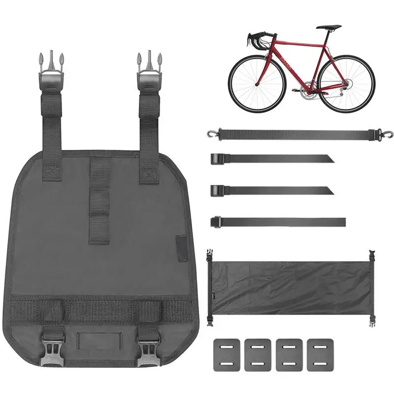 Bike Bag Handlebar Separate Handlebar Bag Bike Storage Bag Convenient Bicycle Bag Bike Frame Bag With Waterproof Inner Bag For