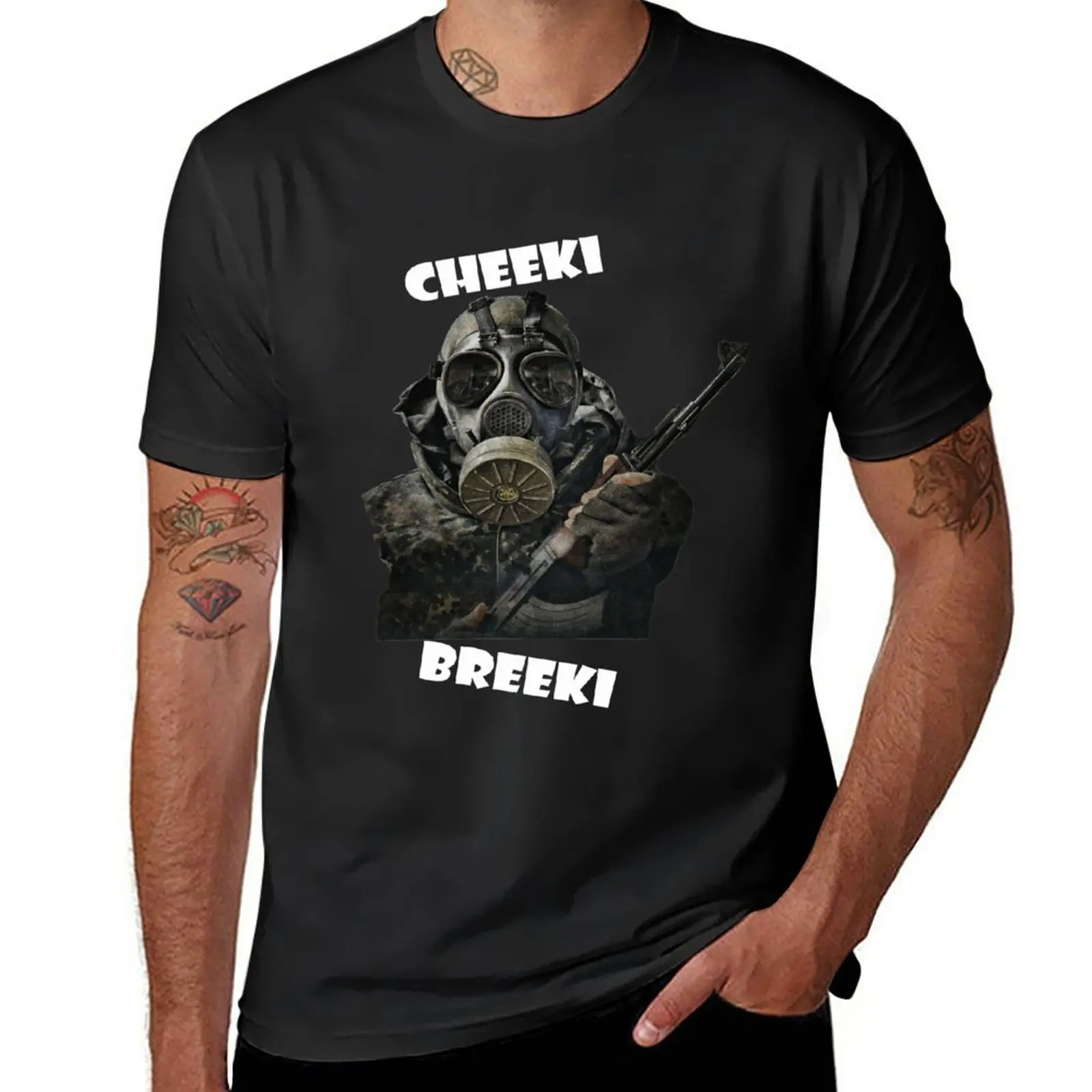 New Cheeki breeki T-Shirt customized t shirts Tee shirt graphic t shirt men workout shirt