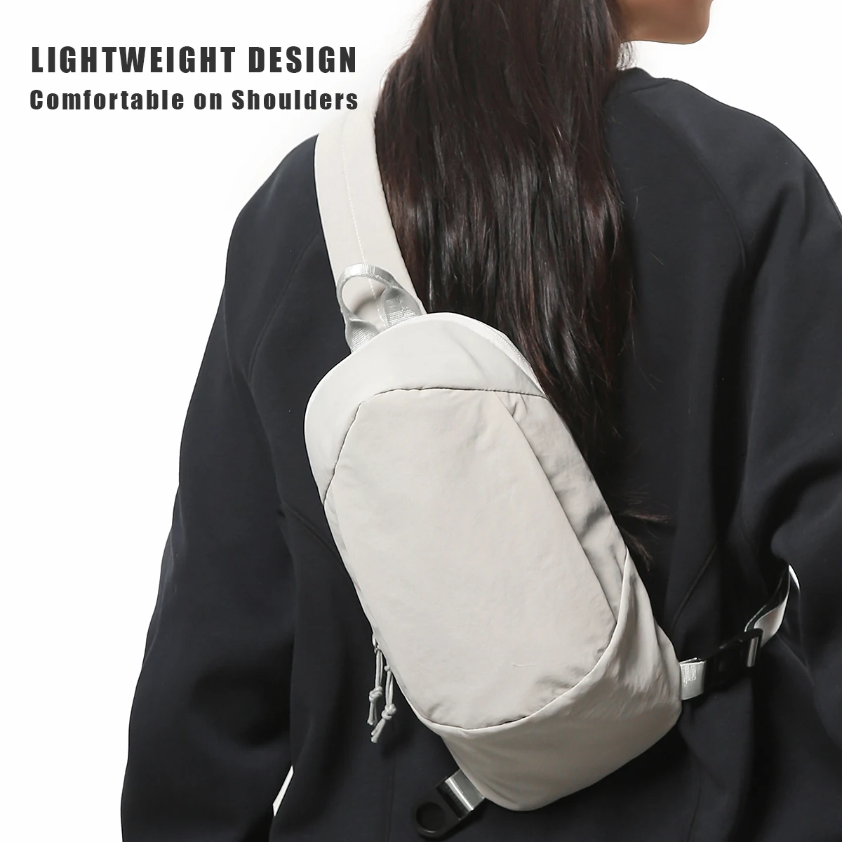 

Crossbody Bag Men's Casual Chest Bag 2026 New Fashion Trendy Brand Small Shoulder Bag Women's Lightweight Sports Waist Bag Shoul