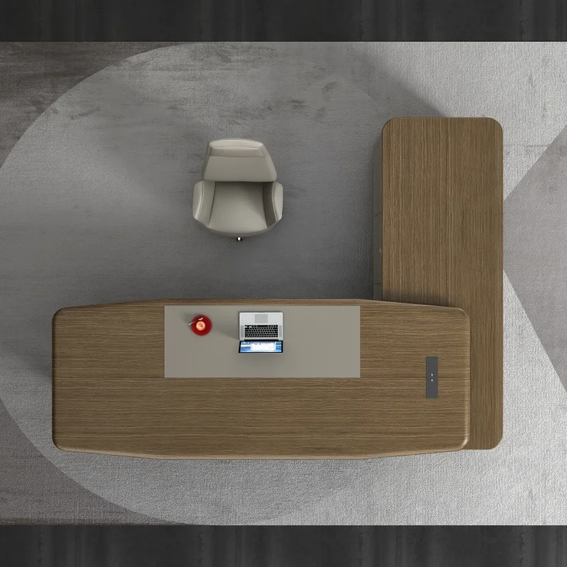 Office Workstation Modern Work Ceo Executive Furniture Computer Luxury Desks For Room Table And Chair Set Design