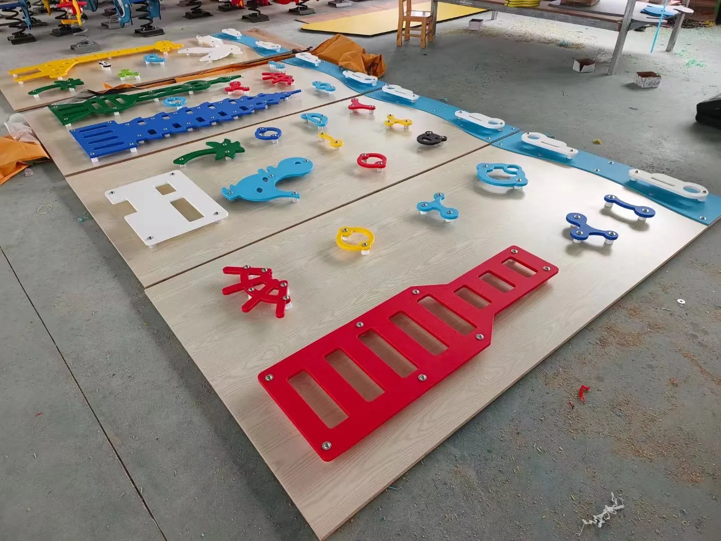 Outdoor and Indoor PVC Climbing Wall for Children Educational Playhouses and Sports Parks for Gardens Schools Kindergartens