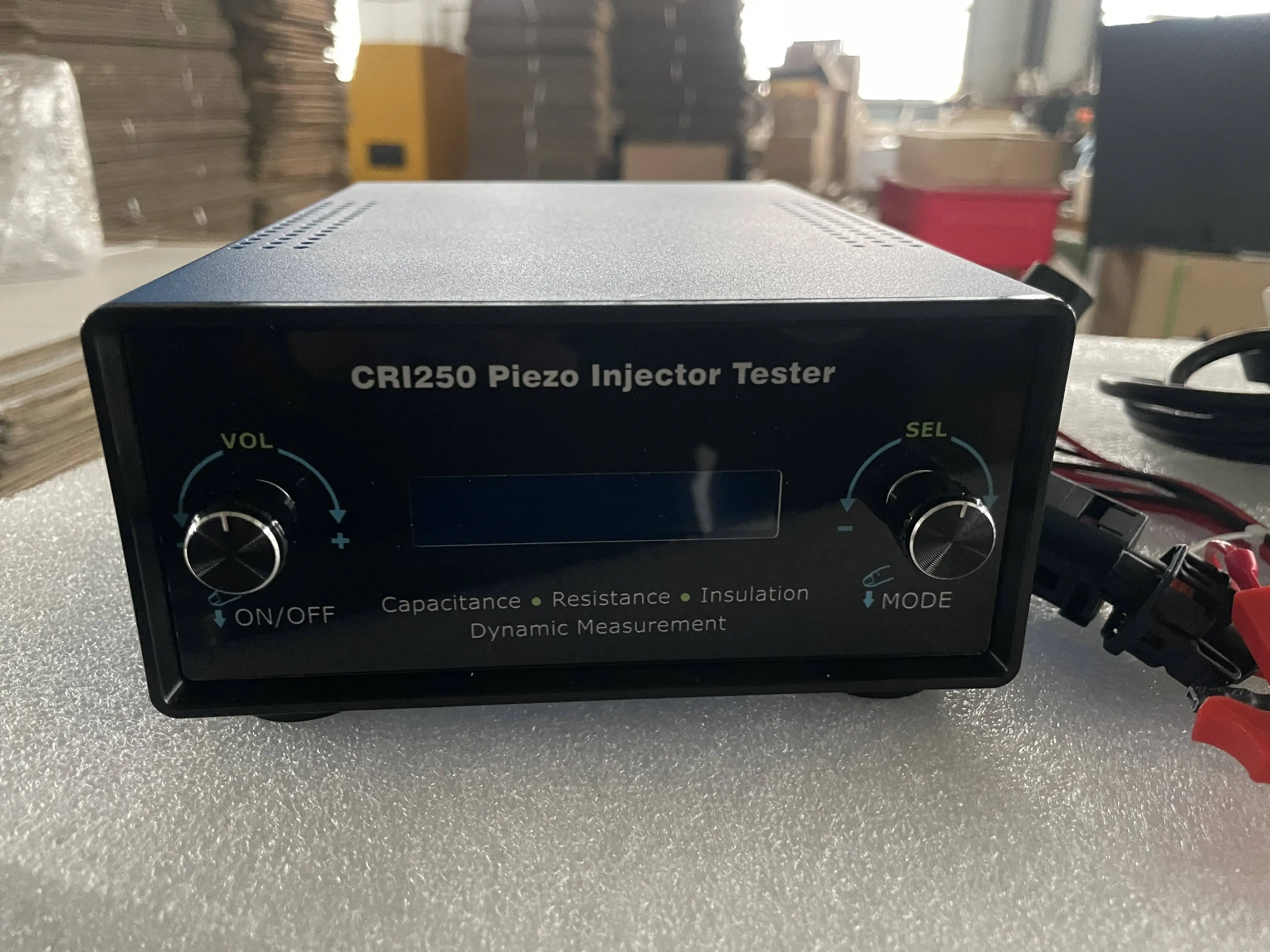 

CRI250 Piezo Injector Tester | Dynamic Lift Travel & AHE for Common Rail Injector
