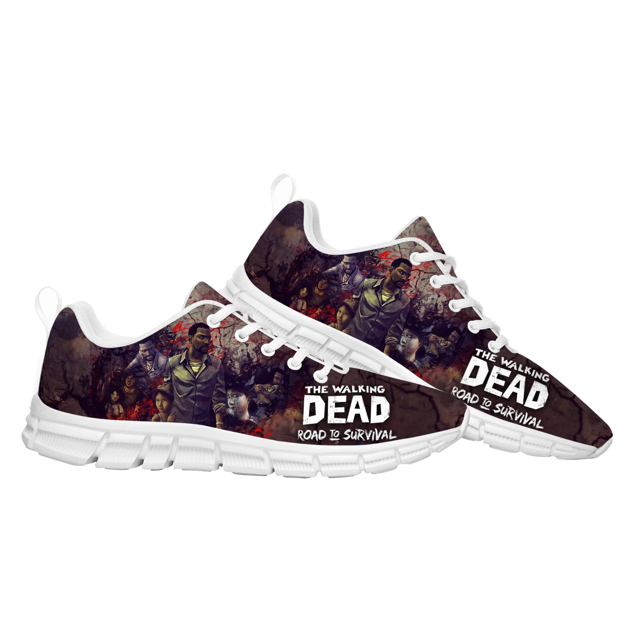 the-walking-dead-sports-custom-shoes-high-quality-cartoon-game-men-women-teenager-children-sneaker-tailor-made-couple-built-shoe