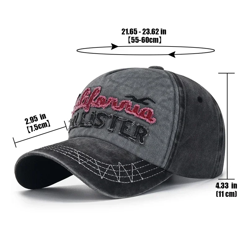 New Fashion Patch Classic Outdoor Casual Sport Adjustable Cotton    Baseball cap Trucker Hat With Adjustable Telescopic Strap